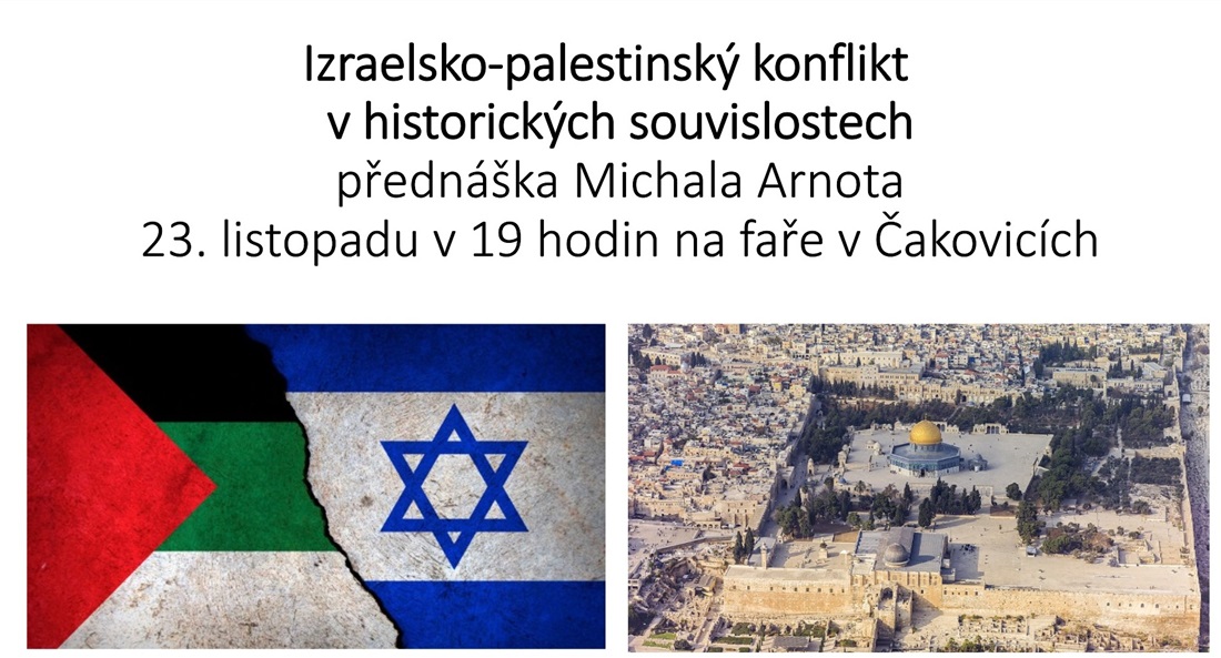 Přednáška Izrael-Palestina