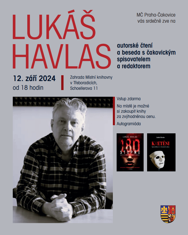 Autorské čtení Lukáš Havlas