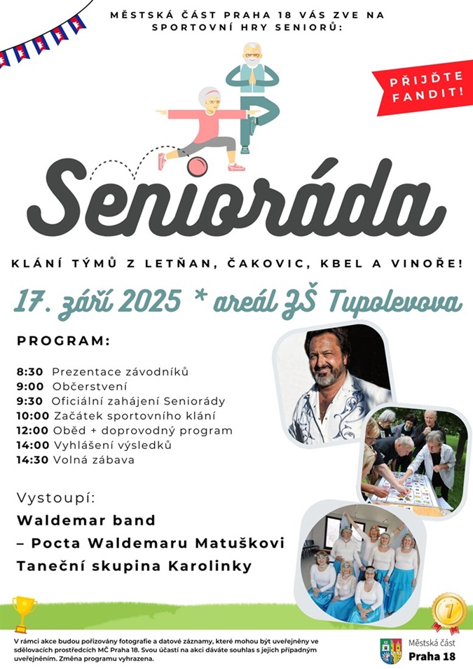 Letňanská senioráda 2025