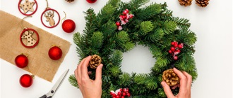 Kreativní chill - listopad - adventní věnce a další